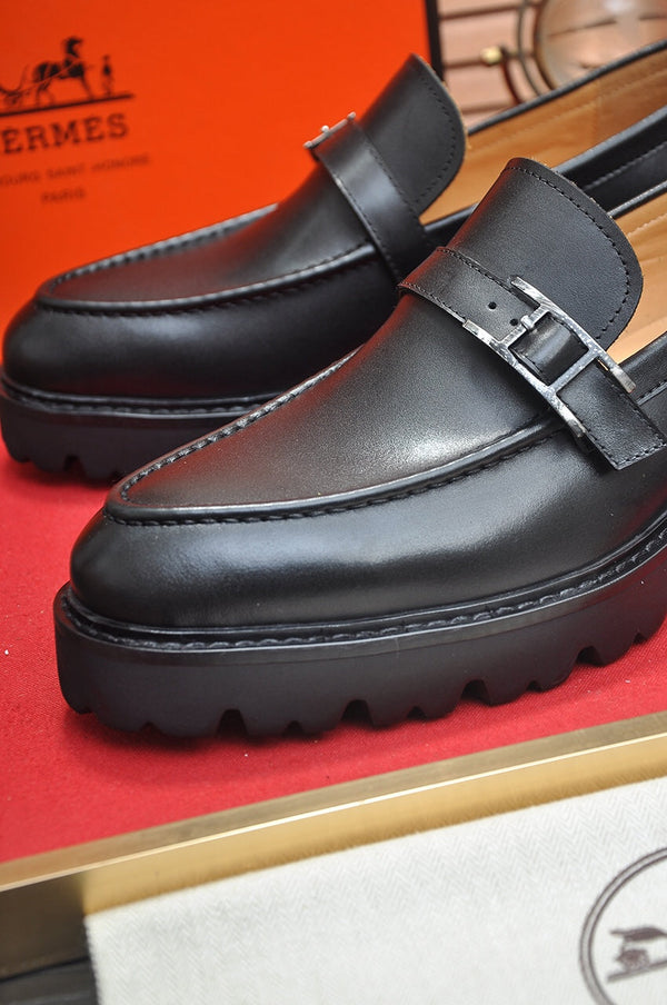 HM MONTEREY LOAFER BLACK CALFSKIN