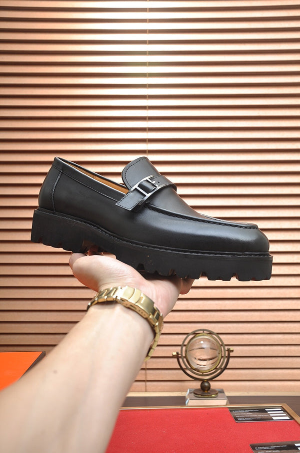 HM MONTEREY LOAFER BLACK CALFSKIN