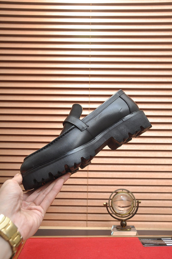 HM MONTEREY LOAFER BLACK CALFSKIN