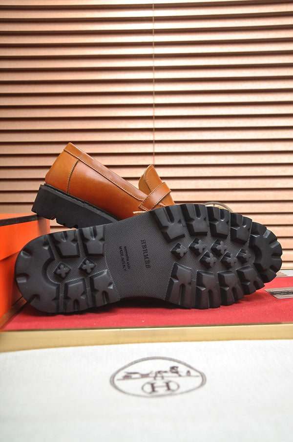 HM MONTEREY LOAFER BRONZE CALFSKIN