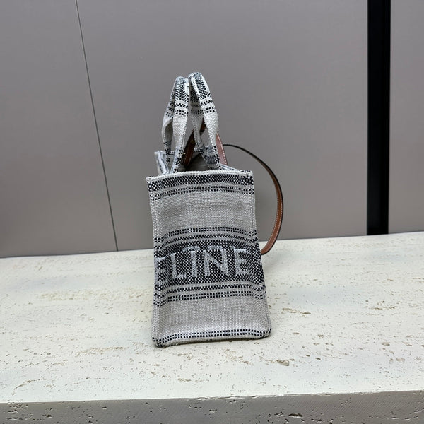 CABAS THAIS 26 CALFSKIN GREY