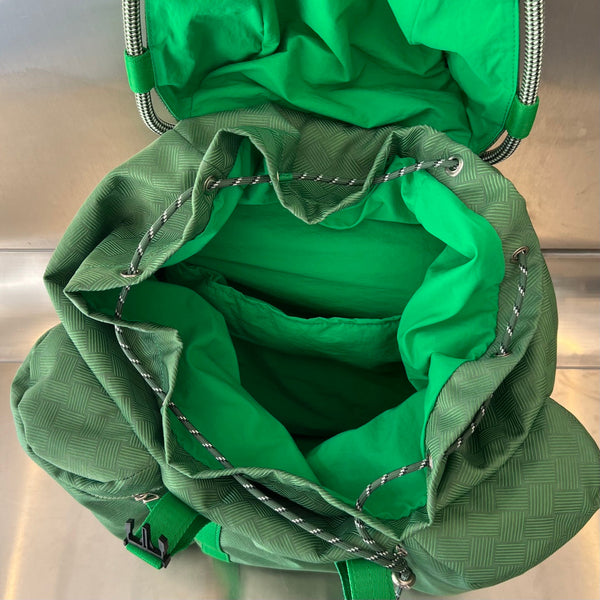 ZAINO ALTO 42 IN TESSUTO JACQUARD VERDE FRESCO