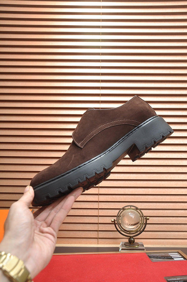 HM MONK STRAP BROWN SUEDE