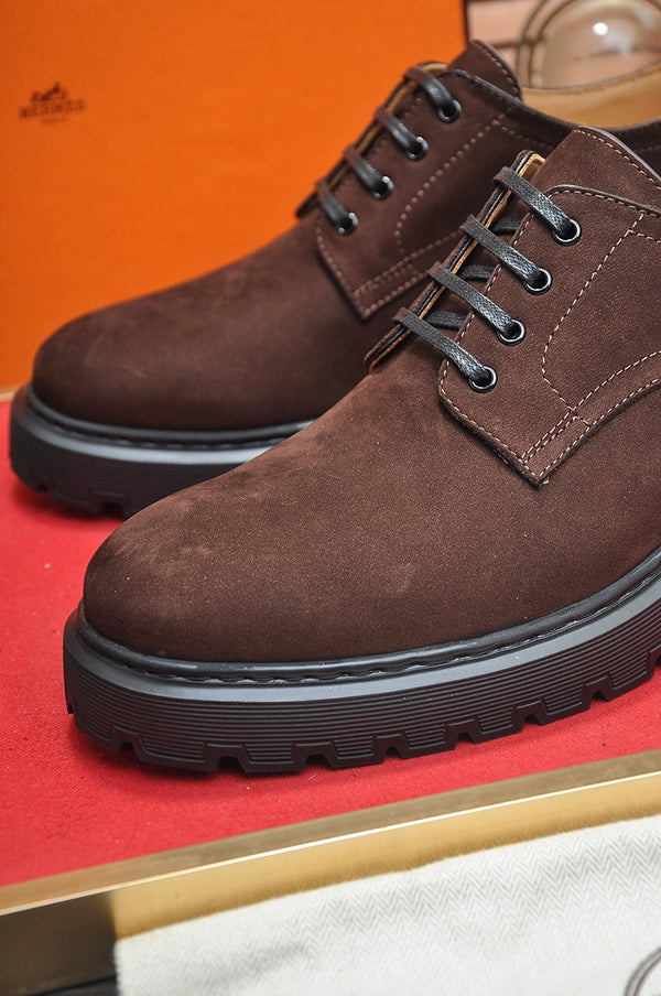 HM DANIEL TRAMPING SHOE BROWN SUEDE
