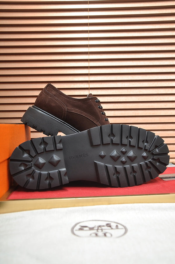 HM DANIEL TRAMPING SHOE BROWN SUEDE