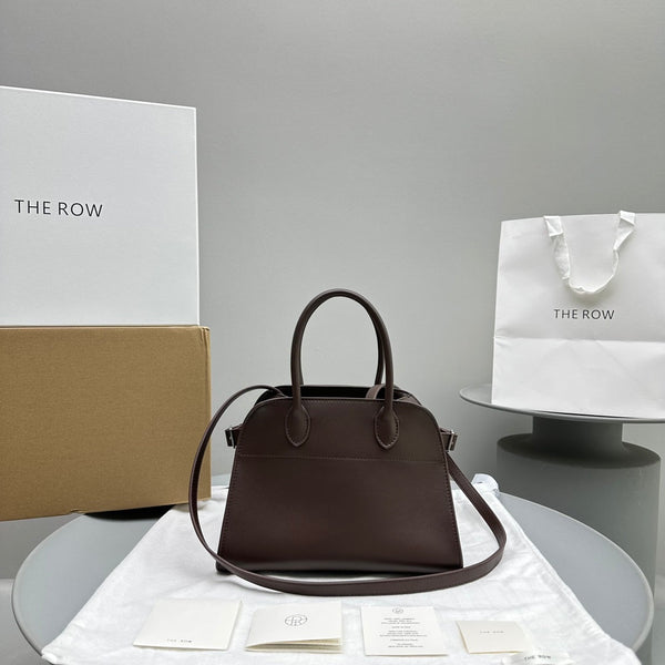 The Row Margaux 10 26cm Tote Bag In Smooth Calfskin
