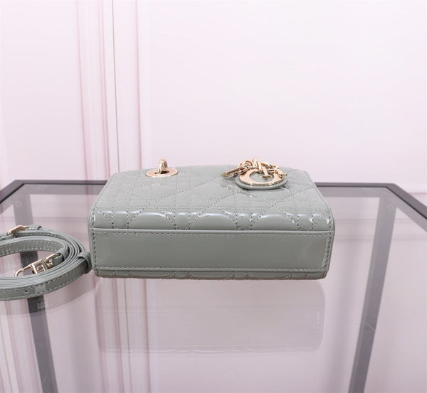 MICRO LADY D-JOY 16.5 ROCK GRAY LAMBSKIN