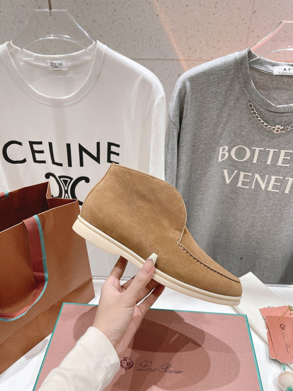 LP HIGH TOP OPEN WALK LOAFERS CAMEL SUEDE