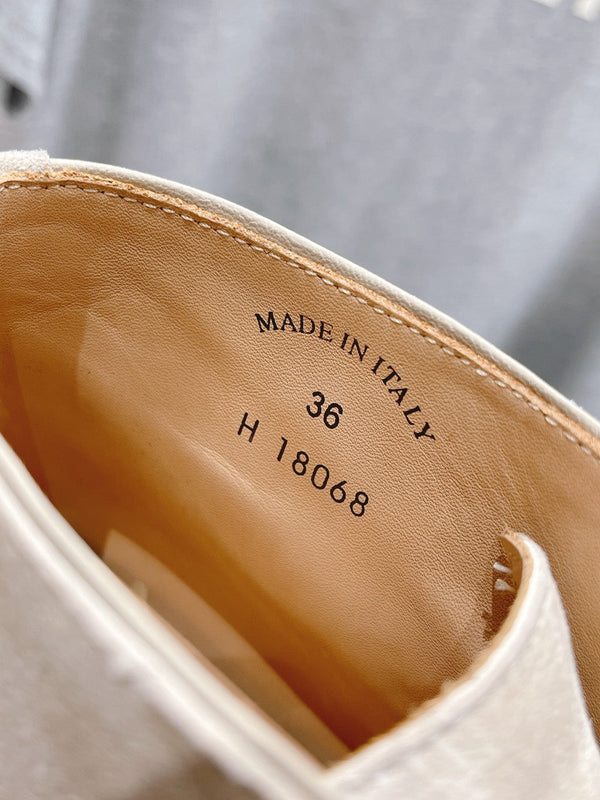 LP HIGH TOP OPEN WALK LOAFERS BEIGE SUEDE