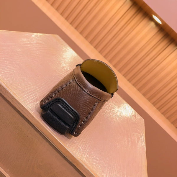 LV LOAFER IN CHOCOLATE BROWN MONOGRAM CALFSKIN