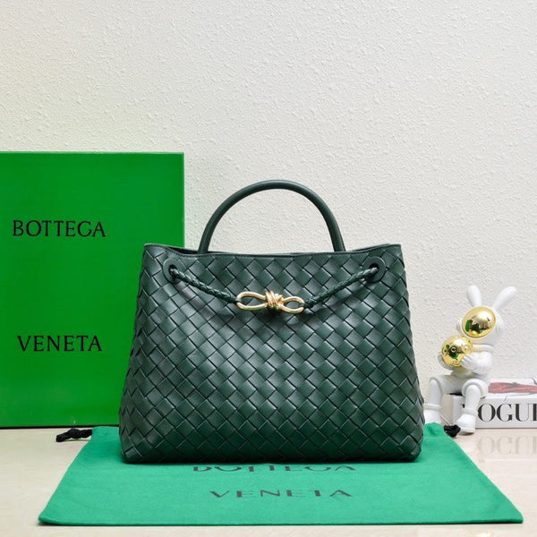 bv medium andiamo 32 pelle di agnello verde scuro