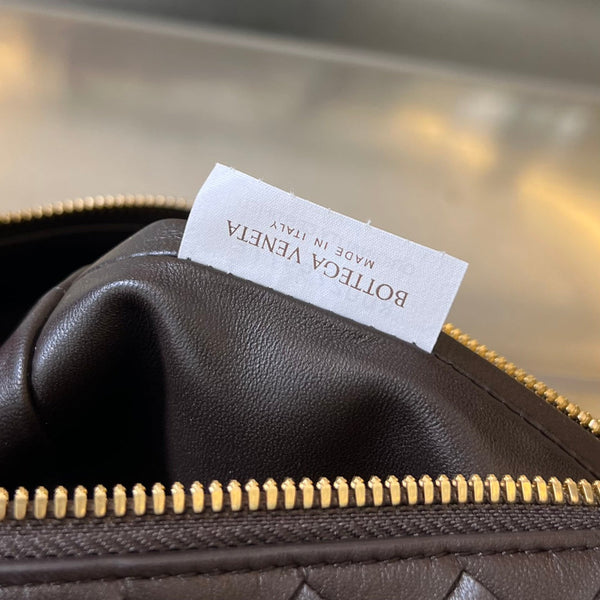 BORSA WALLACE 22 IN PELLE DI VITELLO CIOCCOLATO