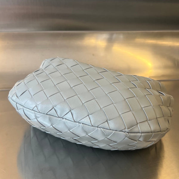 mini jodie 28 grey lambskin