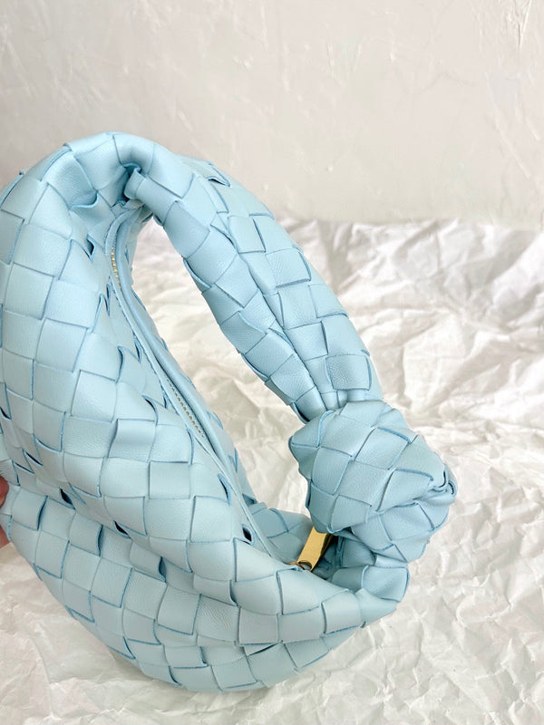 mini jodie 28 cloud blue pelle di agnello