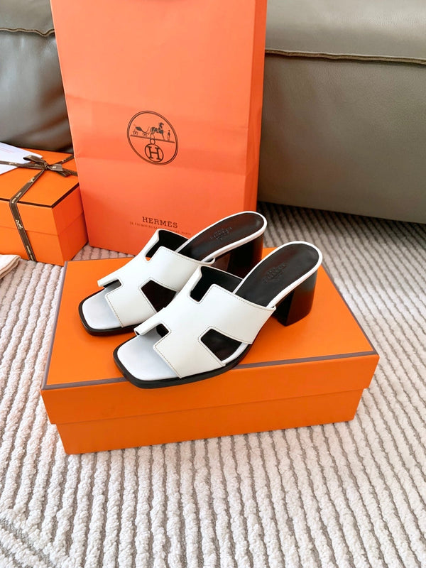 HM Helia 60 Sandal White Lambskin 963251