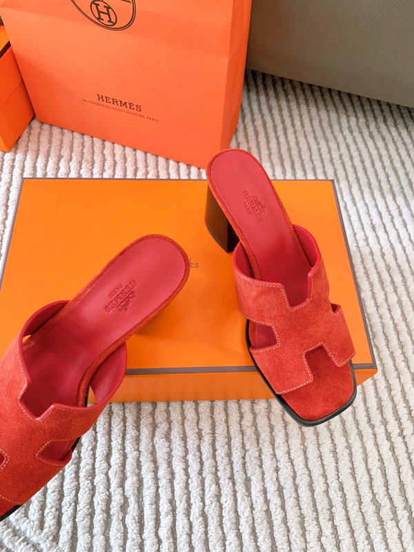 HM Helia 60 Sandal Gac Red Suede 963257