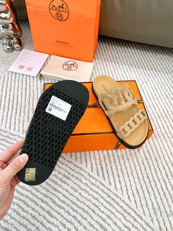 HM Extra sandal Beige Suede 963523