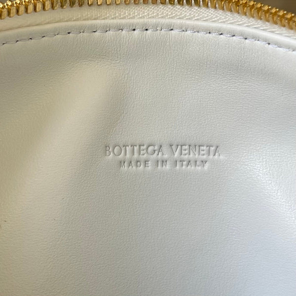 BORSA WALLACE 22 IN PELLE DI VITELLO BIANCO MIX ROSSO