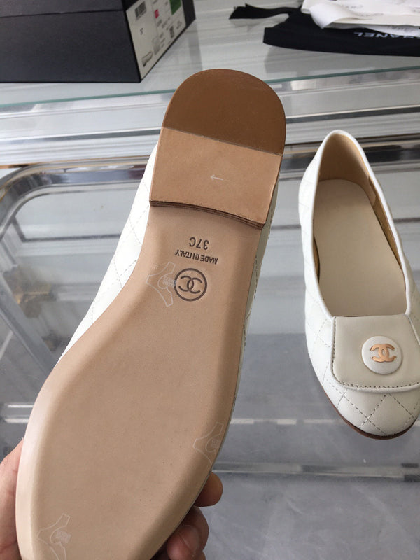 ballerina trapuntata oro bianco cc lock