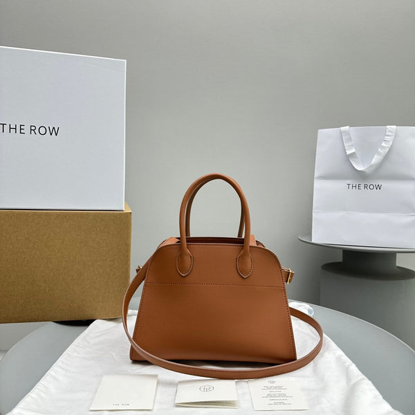The Row Margaux 10 26cm Tote Bag In Smooth Calfskin
