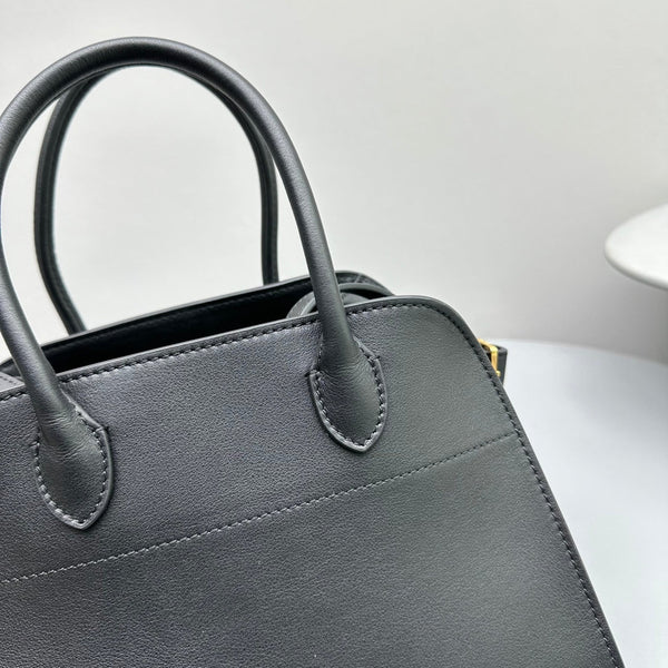 The Row Margaux 10 26cm Tote Bag In Smooth Calfskin