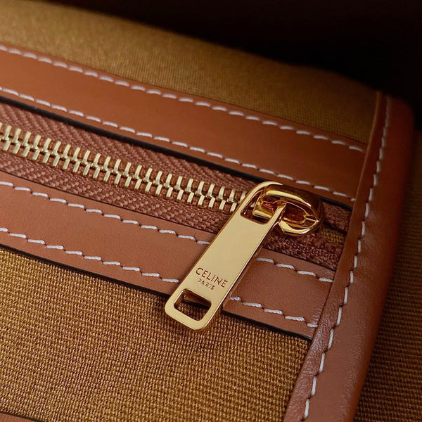 TRIOMPHE 26 TAN CALFSKIN