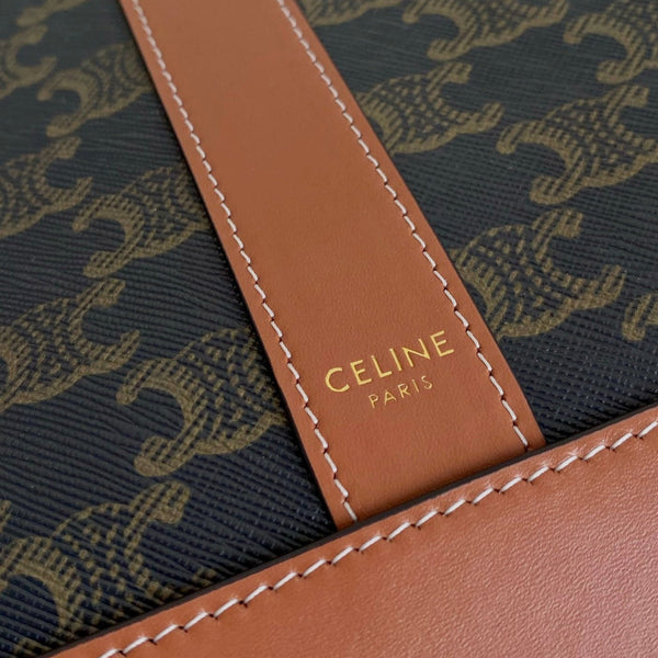 TRIOMPHE 26 TAN CALFSKIN