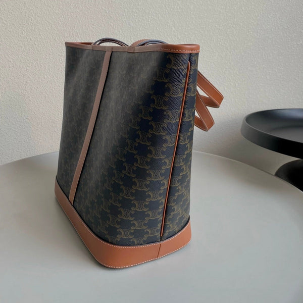 TRIOMPHE 26 TAN CALFSKIN