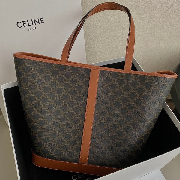 TRIOMPHE 26 TAN CALFSKIN