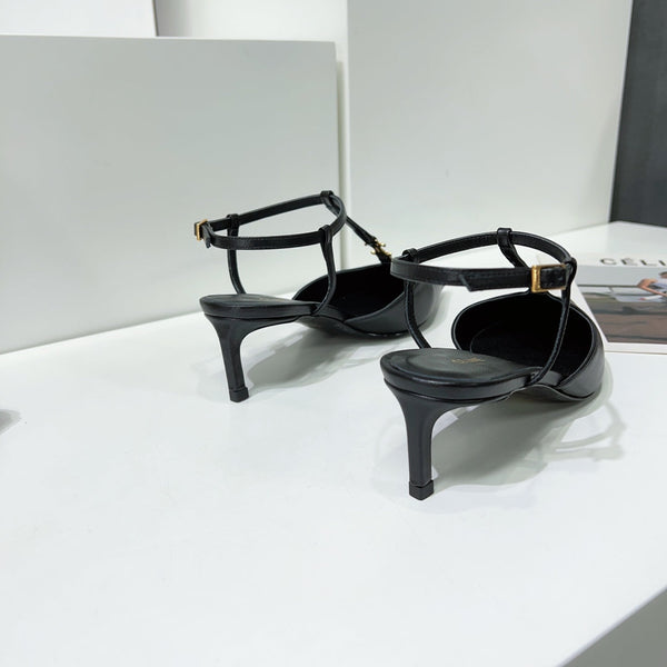 cl kitten t-bar 75 black calfskin