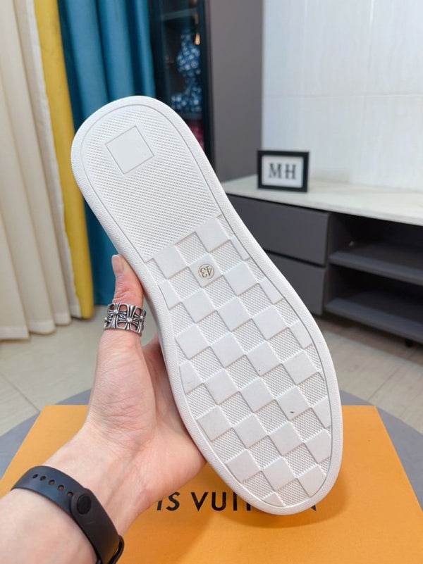 LV RIVOLI BIANCO MARRONE MONOGRAMMA