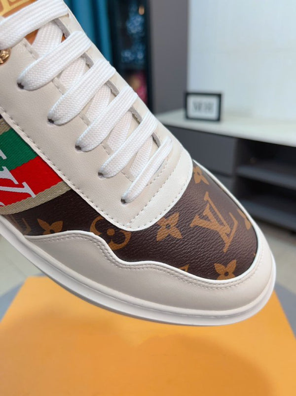 LV RIVOLI BIANCO MARRONE MONOGRAMMA