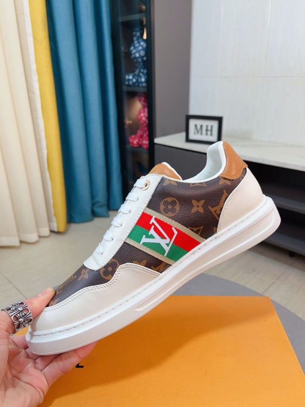 LV RIVOLI BIANCO MARRONE MONOGRAMMA