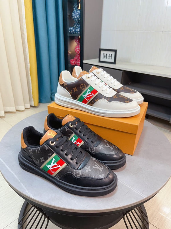 LV RIVOLI BIANCO MARRONE MONOGRAMMA