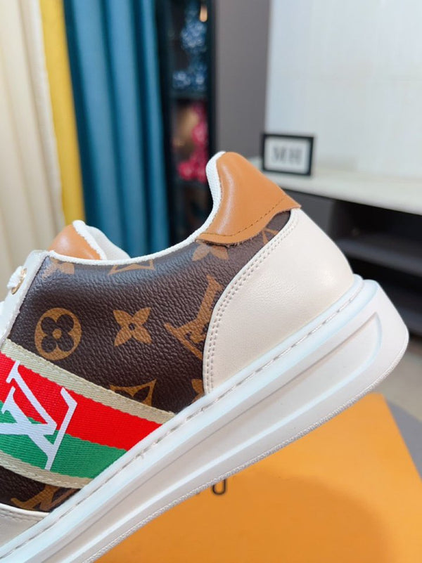 LV RIVOLI BIANCO MARRONE MONOGRAMMA