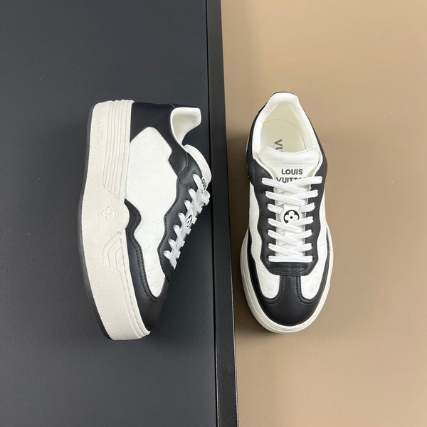 LV GROOVY SNEAKER BLACK WHITE