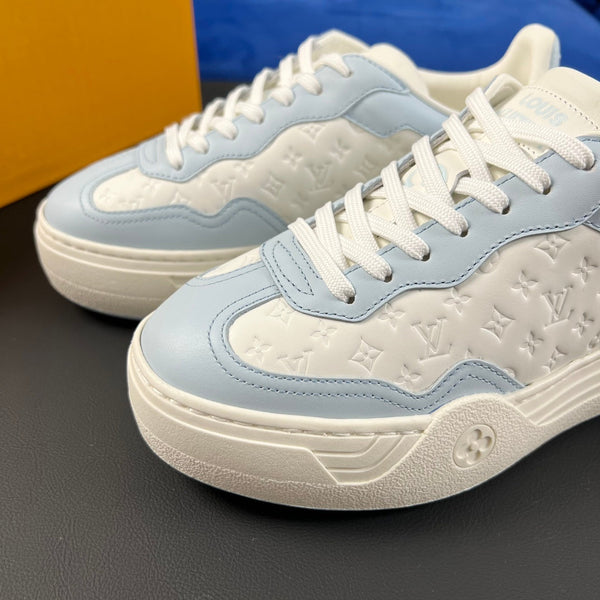 LV GROOVY SNEAKER BLUE WHITE