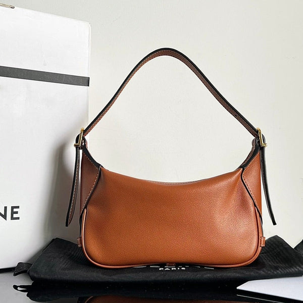 MINI SOFT 19 BORSA A MANO IN PELLE DI VITELLO TAN