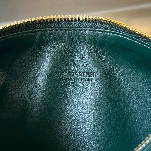 BORSA WALLACE 22 IN PELLE DI VITELLO VERDE SCURO