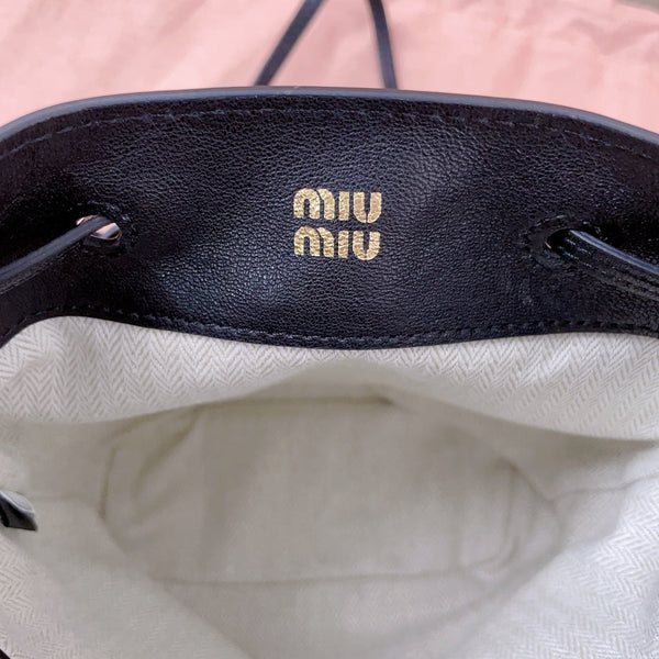 MINI BAG 17 IN BLACK SHINY CALFSKIN