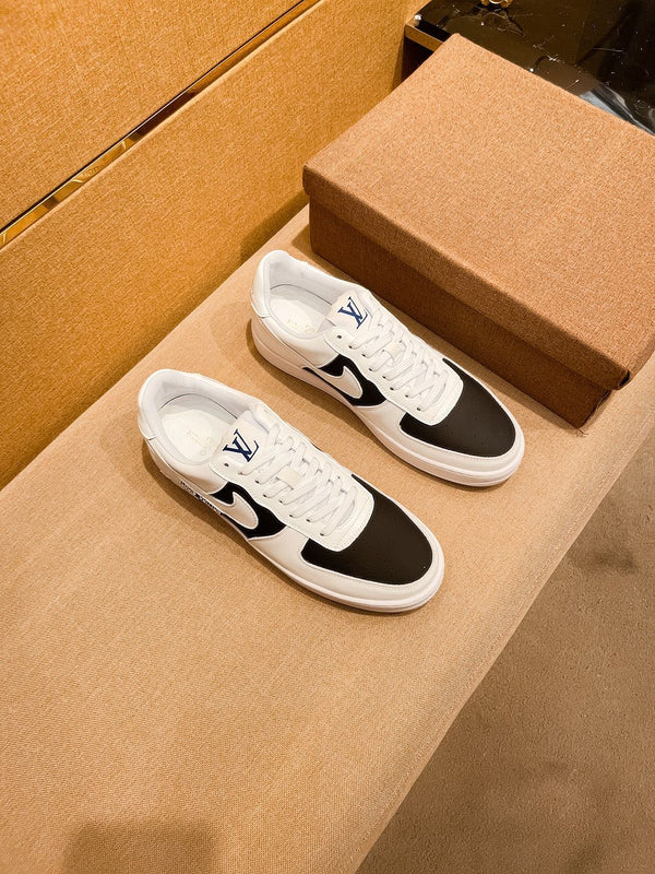 LV AIR FORCE 1 SNEAKER BLACK AND WHITE