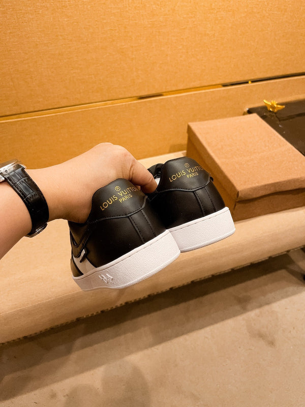 LV AIR FORCE 1 SNEAKER BLACK MIX WHITE