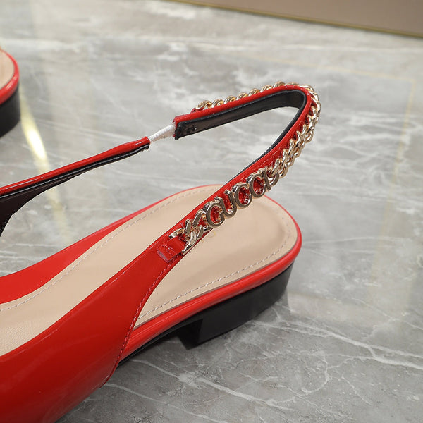 GG Signoria Slingback Flat orange