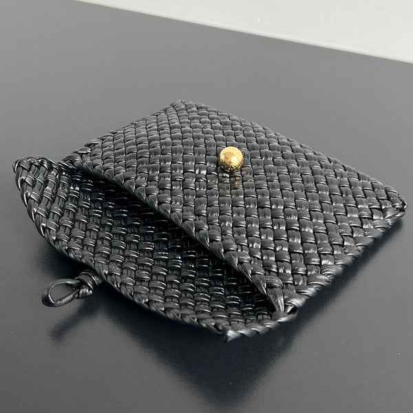 MINI COBBLE 20 BAG IN BLACK LAMBSKIN