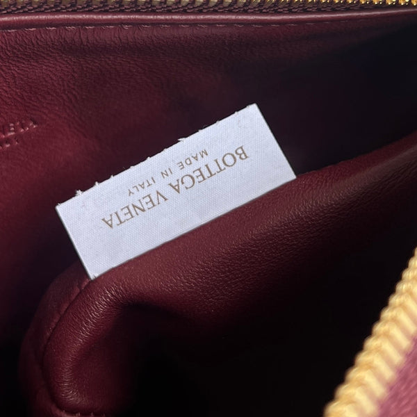BORSA WALLACE 22 IN PELLE DI VITELLO ROSSO SCURO