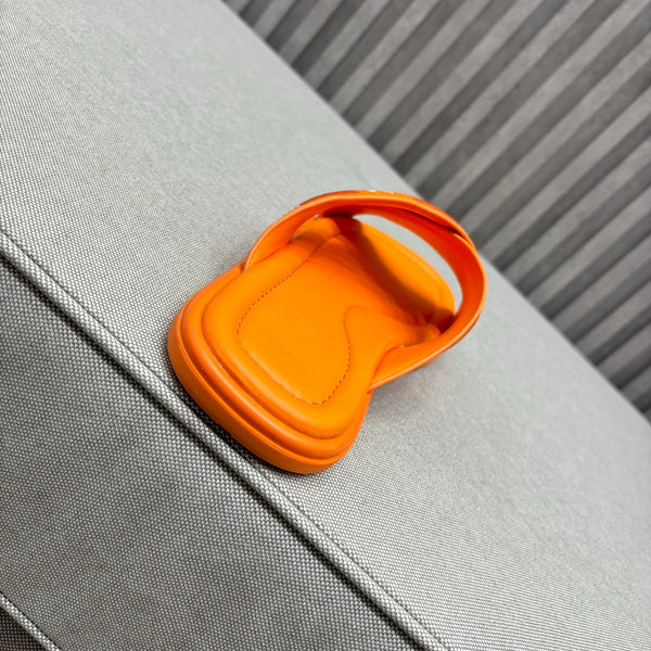 LV VENICE MULE SANDALS TIGER ORANGE