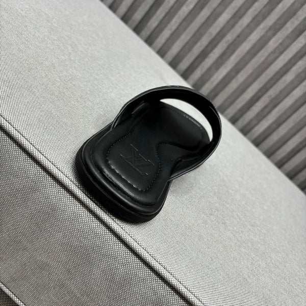 LV VENICE MULE SANDALS BLACK