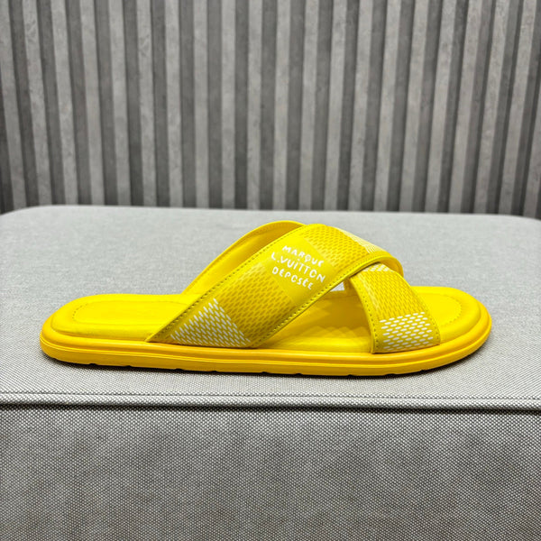 LV VENICE MULE SANDALS LEMON YELLOW