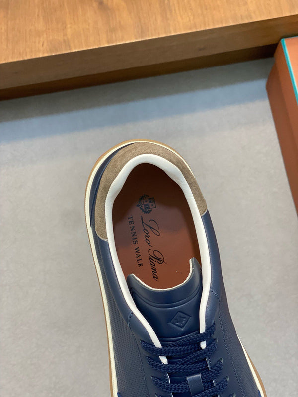 LP 360 TENNIS WALK SNEAKERS IN VITELLO MESH BLU MARINO