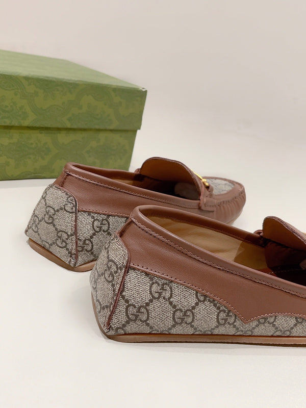 GG Men's Alessandro Loafer Brown Cowhide 557580